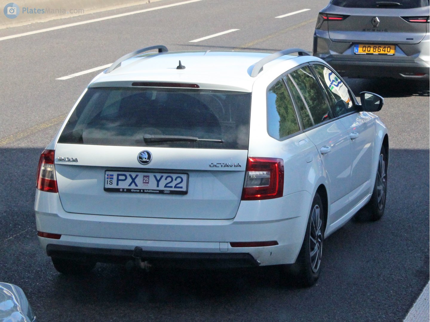 PX Y22, Skoda Octavia 3rd gen Combi (A7/5E5), facelift, 2017–2020 (–2023 for CN-market)