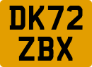 License plate of the United Kingdom, 2001 year system