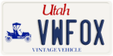 Utah, Vanity Plates