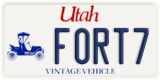 Utah, Vanity Plates
