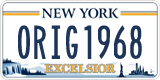New York, Vanity Plates