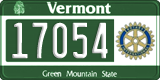 Vermont, Specialty plates (12345)