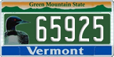 Vermont, Specialty plates (12345)