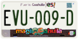 Coahuila, Cars (AAA-000-A)