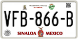 Sinaloa, Cars (AAA-000-A)