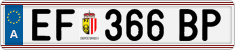 License plate of Austria, Regular plates
