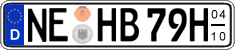 German license plate, Seasonal plates (Oldtimers)