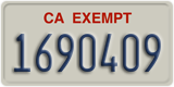 California, Exempt (1234567)