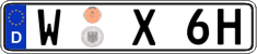 German license plate, Plates for oldtimers (type 
