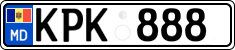 License plate of Moldova, Cars (2015)