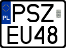 License plates of Poland, Special vehicles and motorcycles