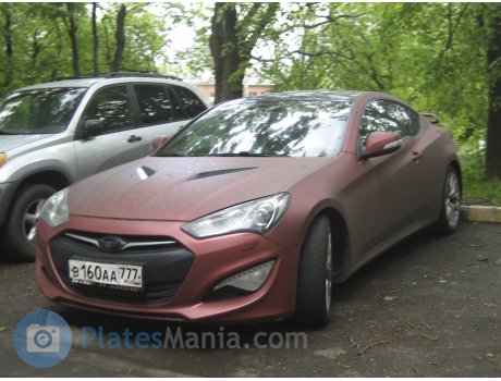 в160аа777, Hyundai Genesis Coupe