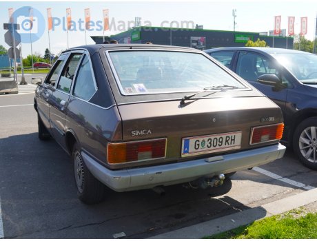 G 309 RH, Simca 1307