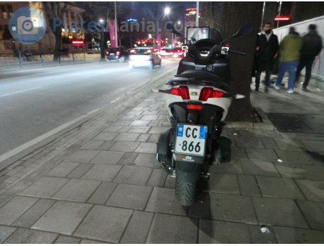 CC 866, Piaggio MP3