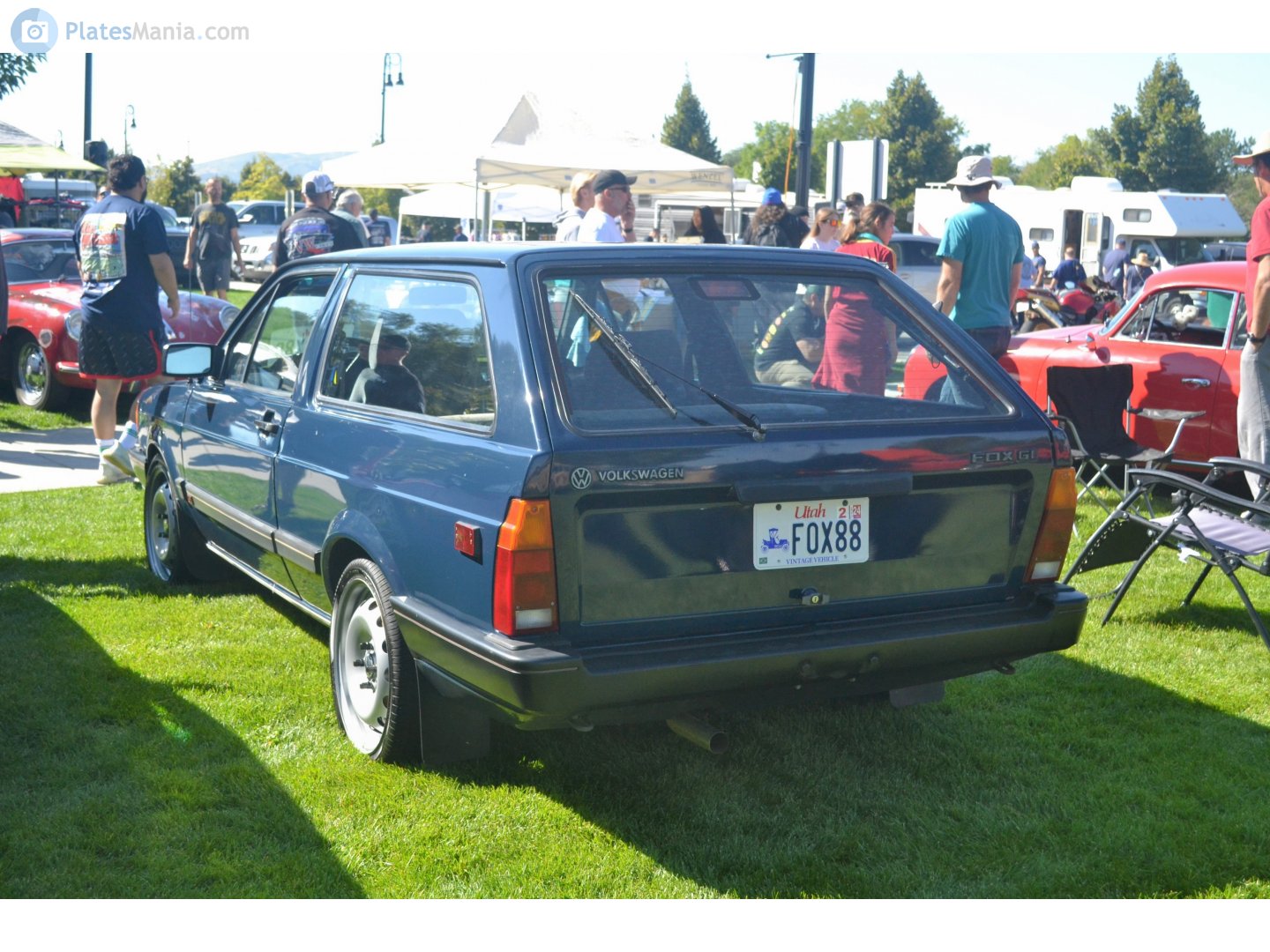 F0X88, Volkswagen Fox Parati-rebadged Wagon (Type 30; NA-market), 1987–1991