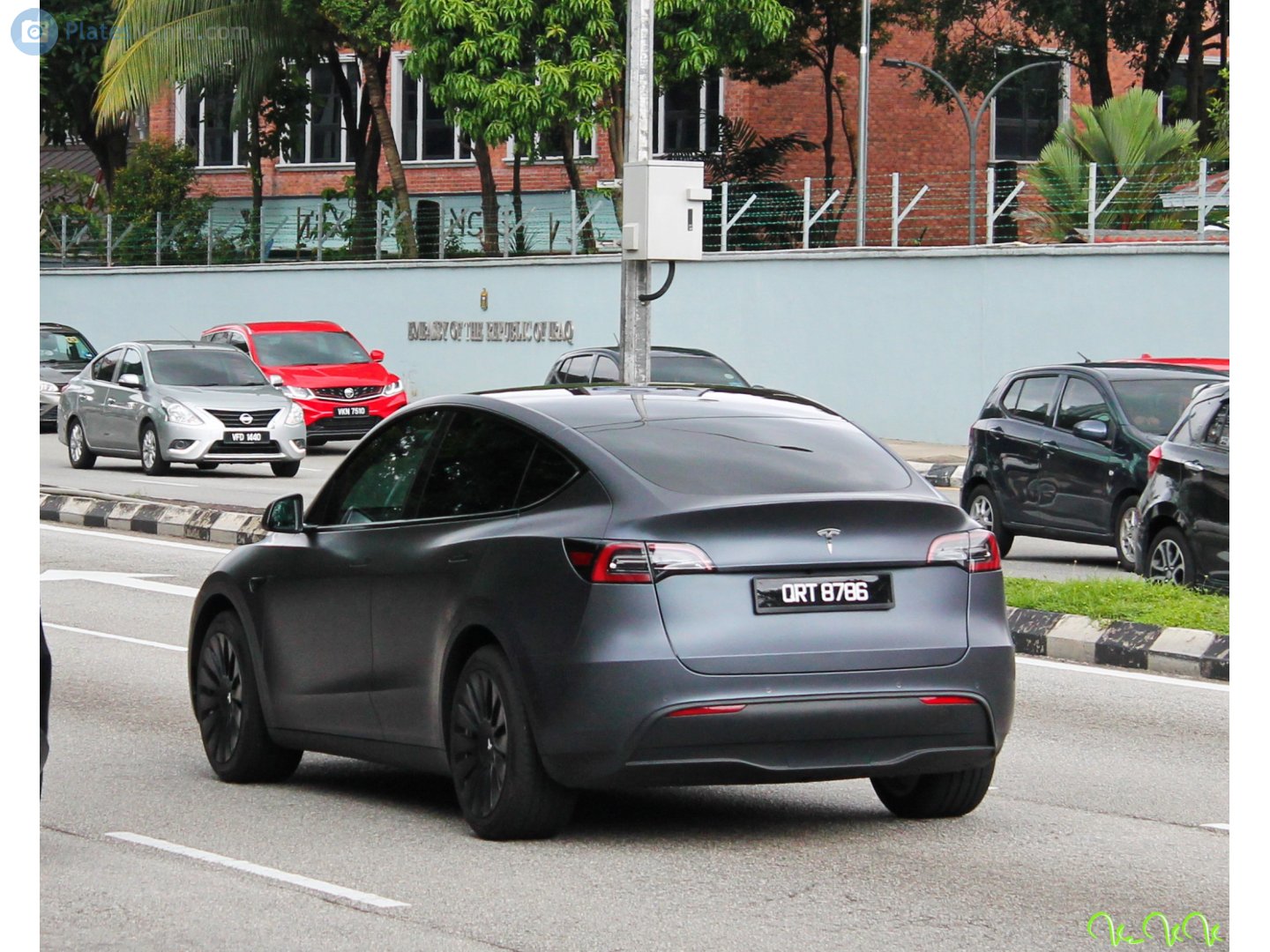 QRT 8786, Tesla Model Y 1st gen (5YJY), 2020–2025