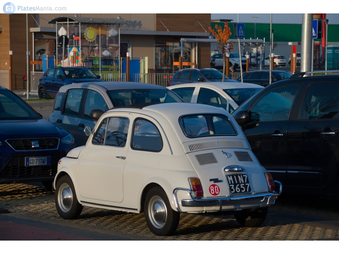 MI N73657, FIAT 500 1st gen 500 Giardiniera (110), 1960–1968