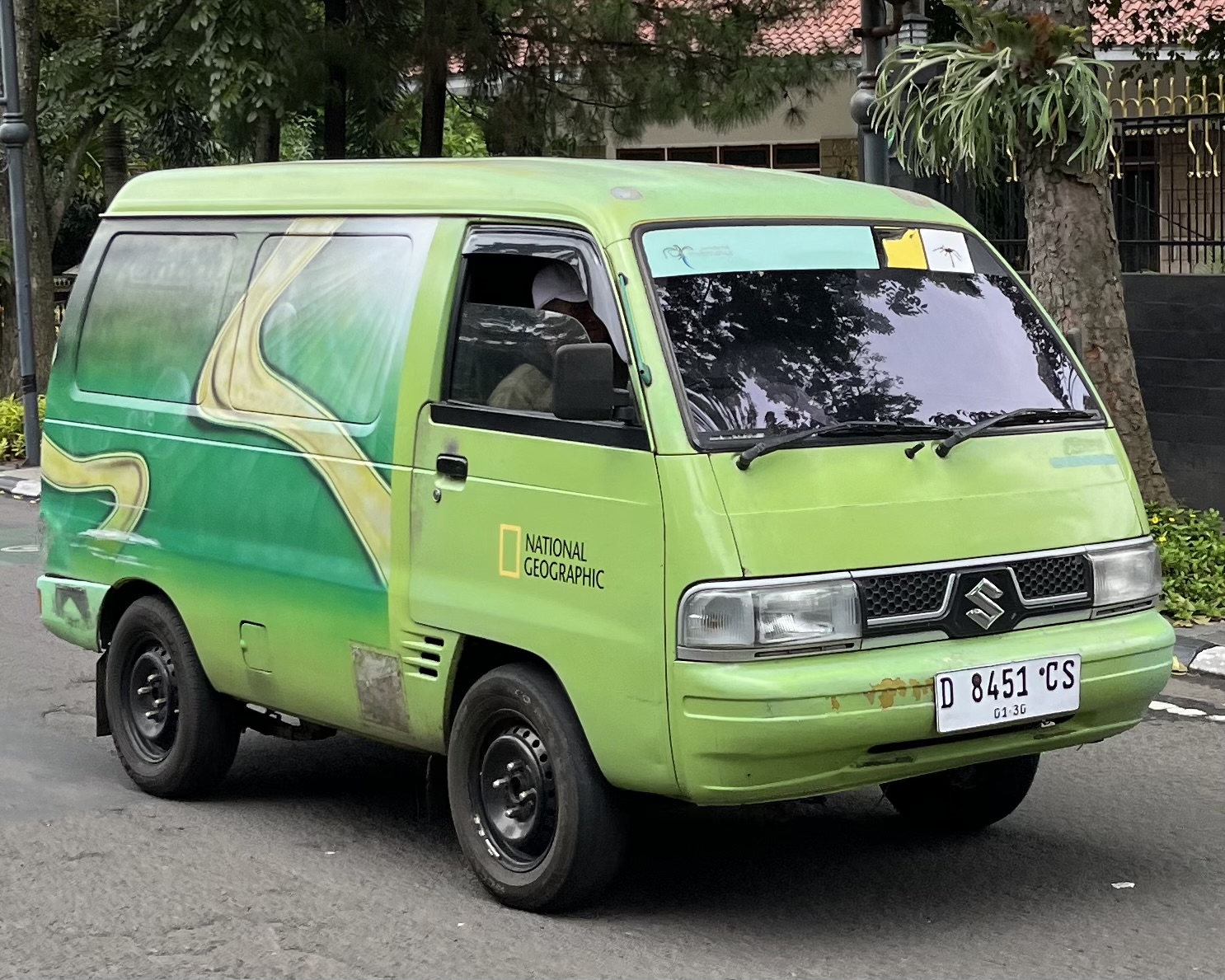 D 8451 CS, Suzuki Carry 8th gen (Futura) (Super Carry) Van, 1st facelift, 1991–