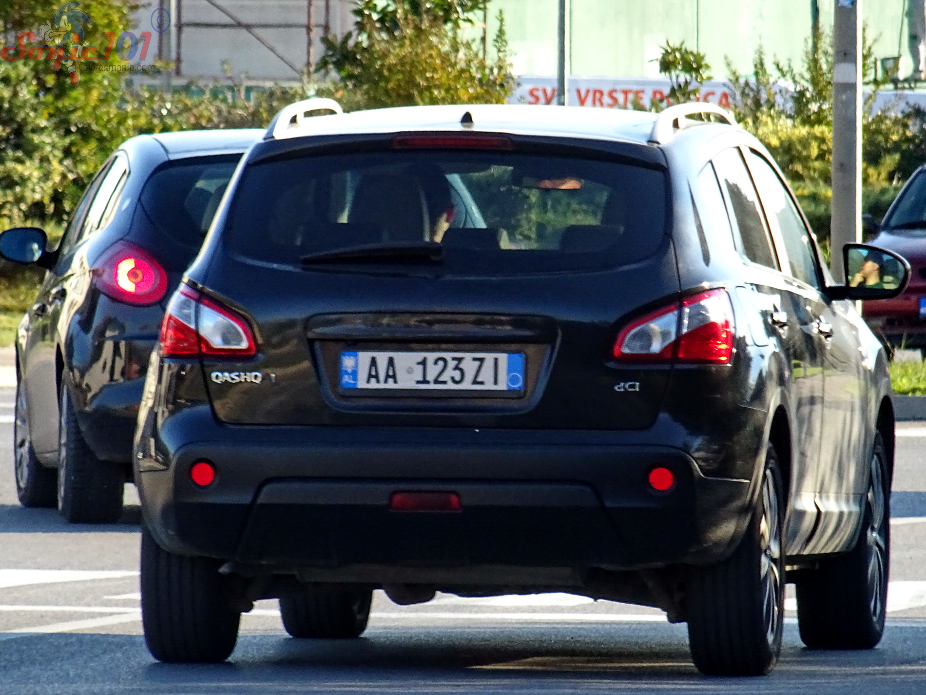 AA 123 ZI, Nissan Qashqai 1st gen (J10), facelift, 2009–2014