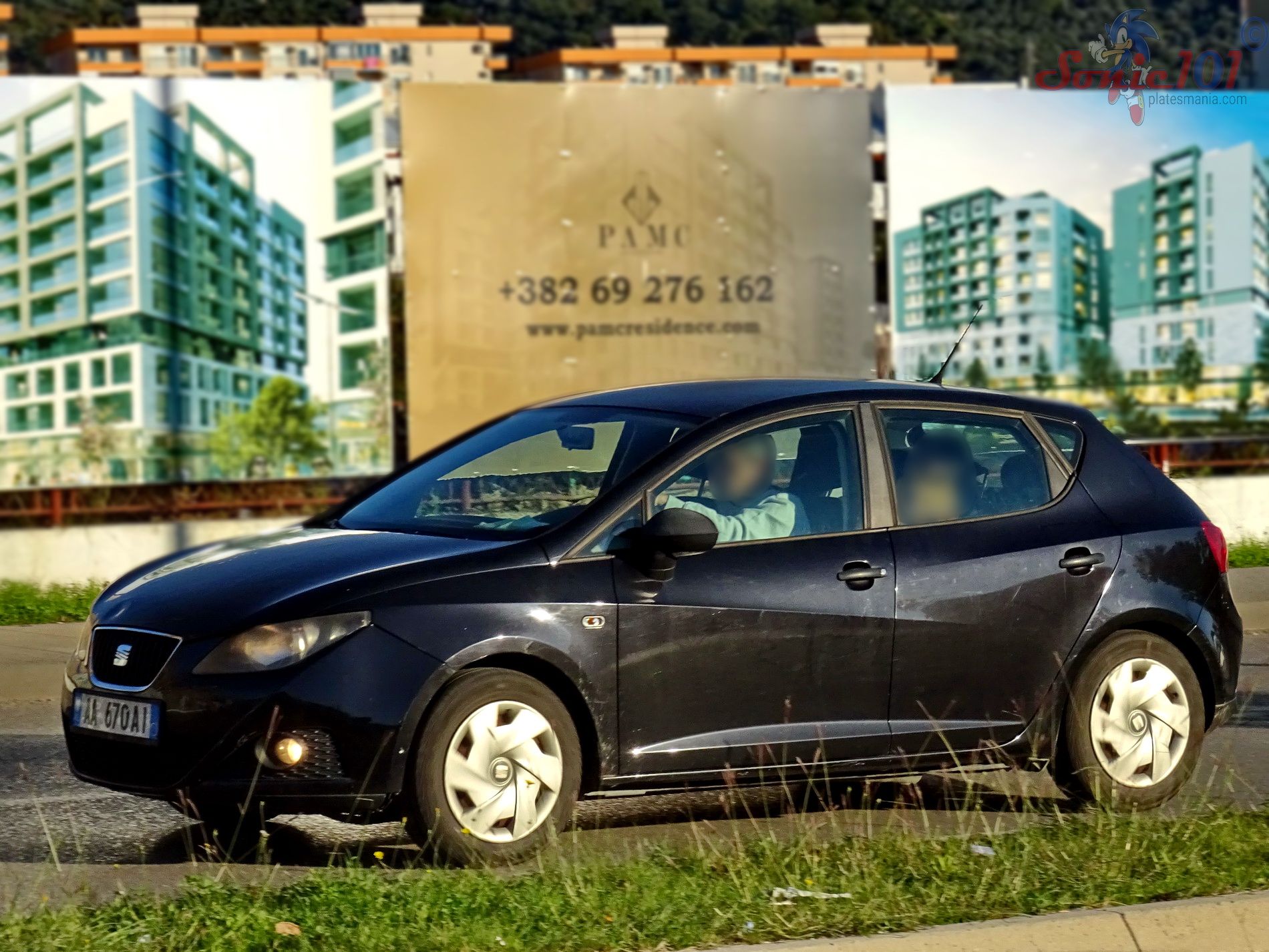 AA 670 AI, SEAT Ibiza 4th gen 5-door Hatch (6J), 2008–2017
