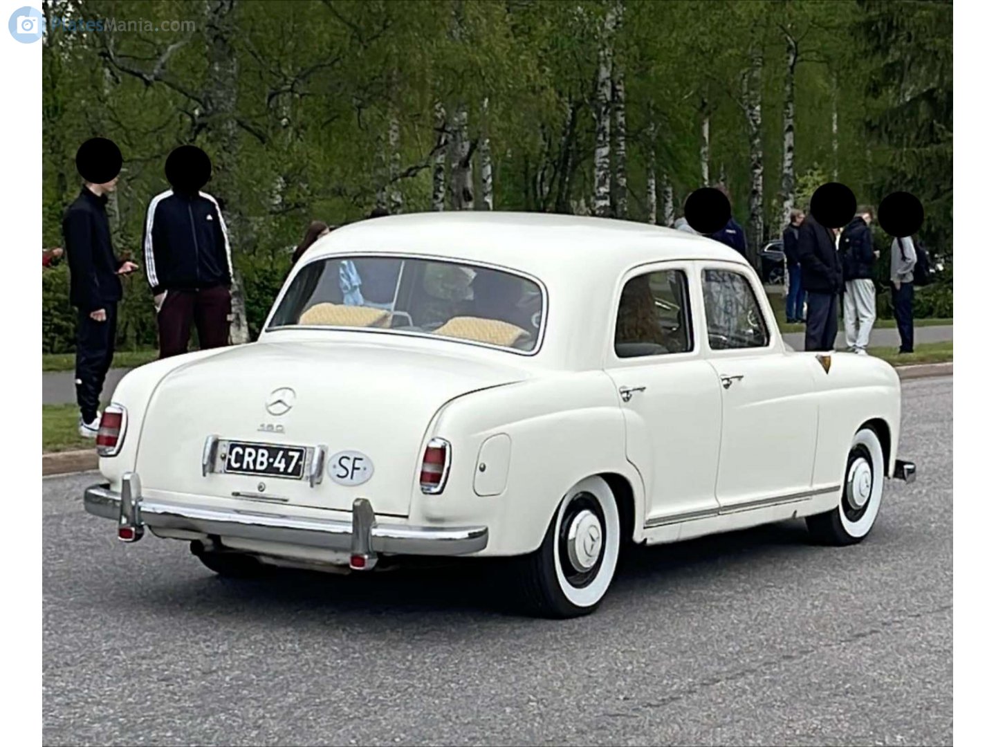 CRB-47, Mercedes-Benz Type 219/220 219 Sedan (W105), 1956–1959