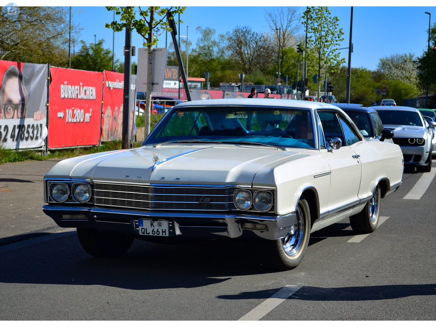 K QL 66 H, Buick LeSabre 3rd gen 1966 4-door Hardtop (45239/45439; B-body), 1st facelift, 1965–1966