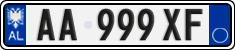 AA 999 XF