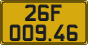 License plate of Vietnam, Commercial vehicles