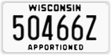 Wisconsin, Apportioned (12345A)