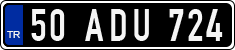 License plate of Turkey, Government and public administrations