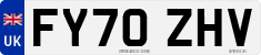 License plate of the United Kingdom, 2001 year system