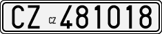 License plate of Italy, Cars (1927 year series)