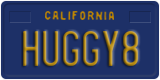 California, Vanity Plates