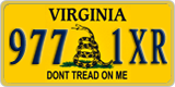 Virginia, Specialty plates (123 4AB)
