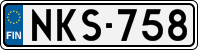 License plate of Finland, Cars
