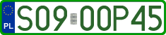 License plates of Poland, Professional plates