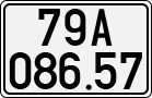 License plate of Vietnam, Cars