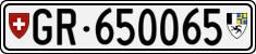 License plate of Switzerland, Cars