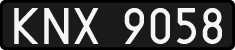License plates of Poland, 1976 year system