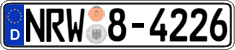 German license plate, Regional authorities