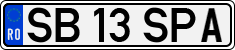 License plate of Romania, Regular plates