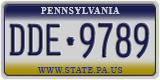 Pennsylvania, ABC-1234