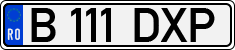 License plate of Romania, Regular plates