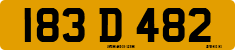License plate of the United Kingdom, Diplomatic