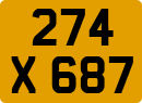 License plate of the United Kingdom, Diplomatic