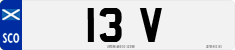 License plate of the United Kingdom, 1932 year system