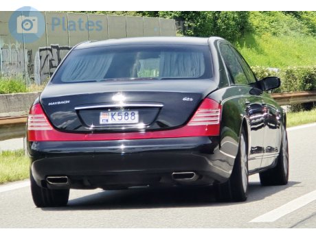 K588, Maybach 62S