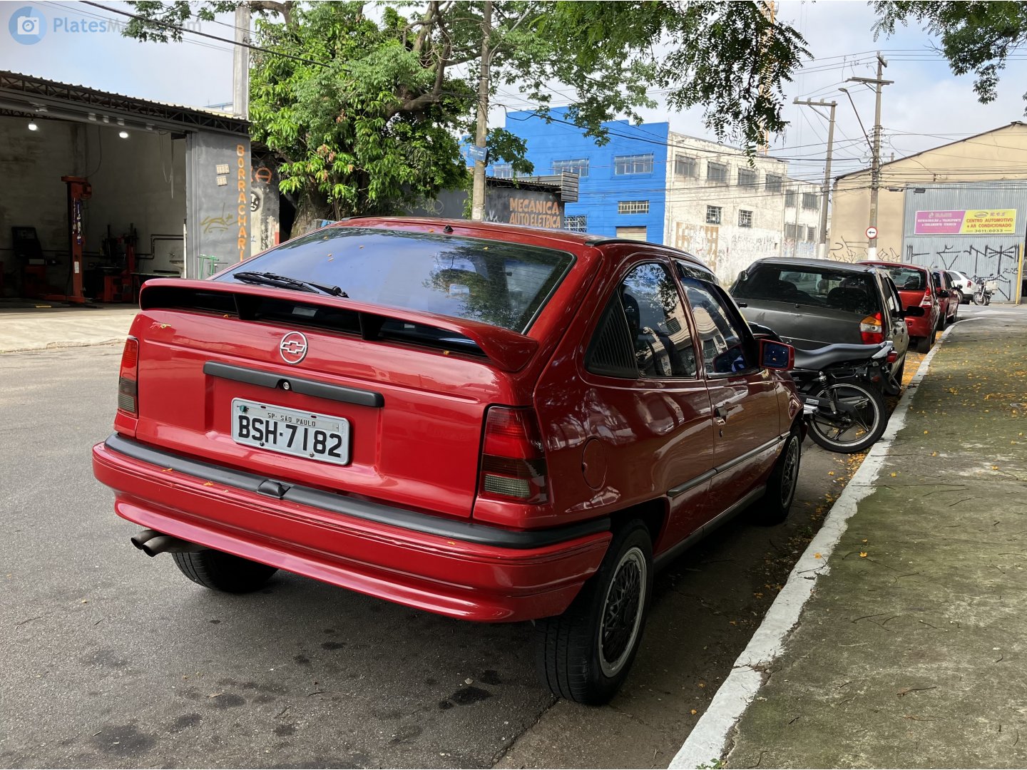 BSH-7182, Chevrolet Kadett 1st gen 3-door Hatch (T85; T-body), 1989–1996