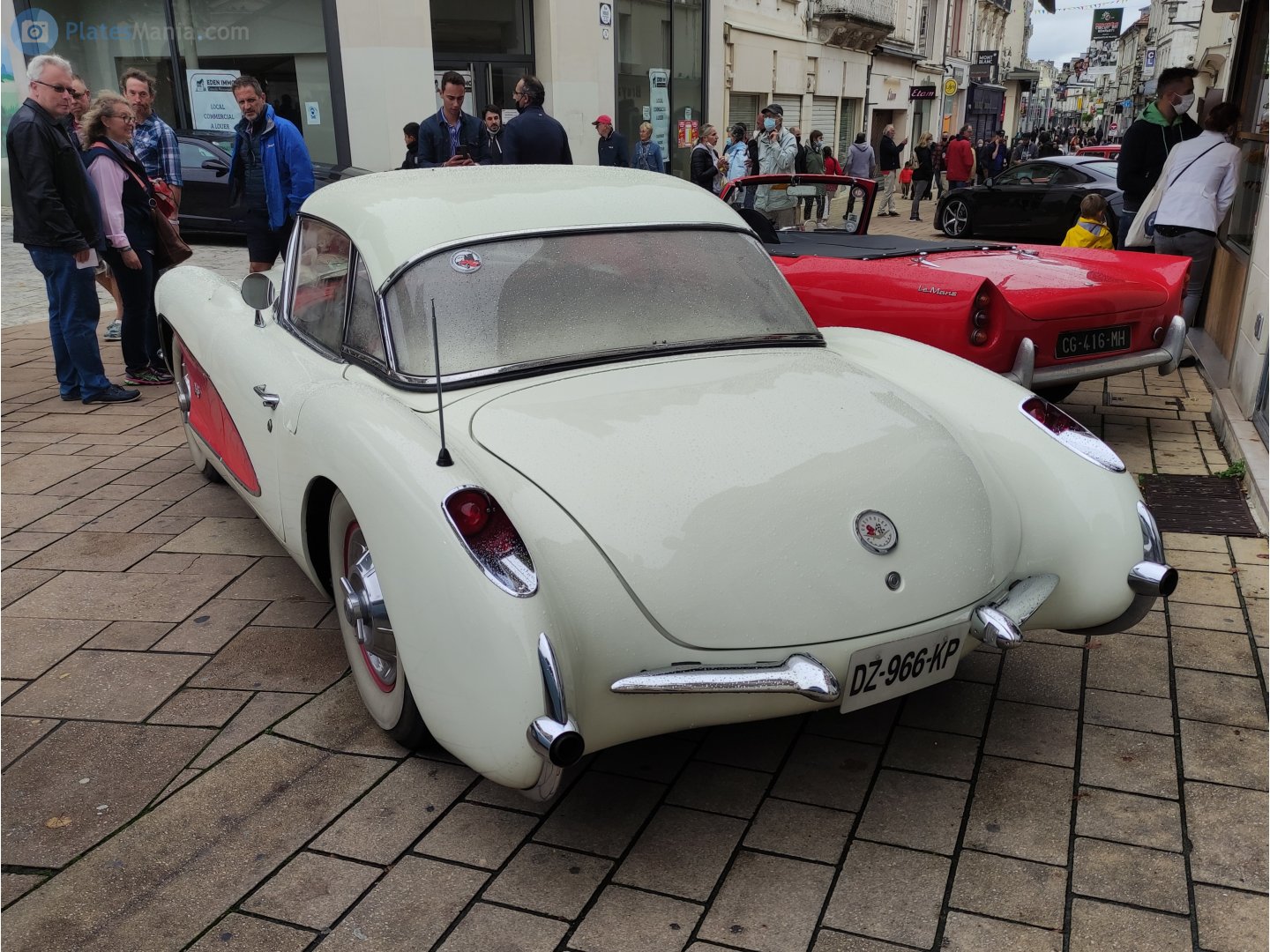 DZ-966-KP, Chevrolet Corvette 1st gen (C1; 2934), 1953–1955