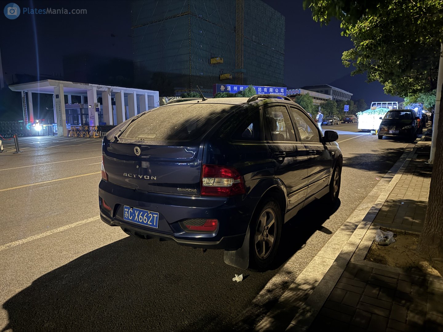 苏C·X662T, SsangYong (KGM) Actyon 1st gen SUV (CJ; С150; IR-market), facelift, 2013­–2017